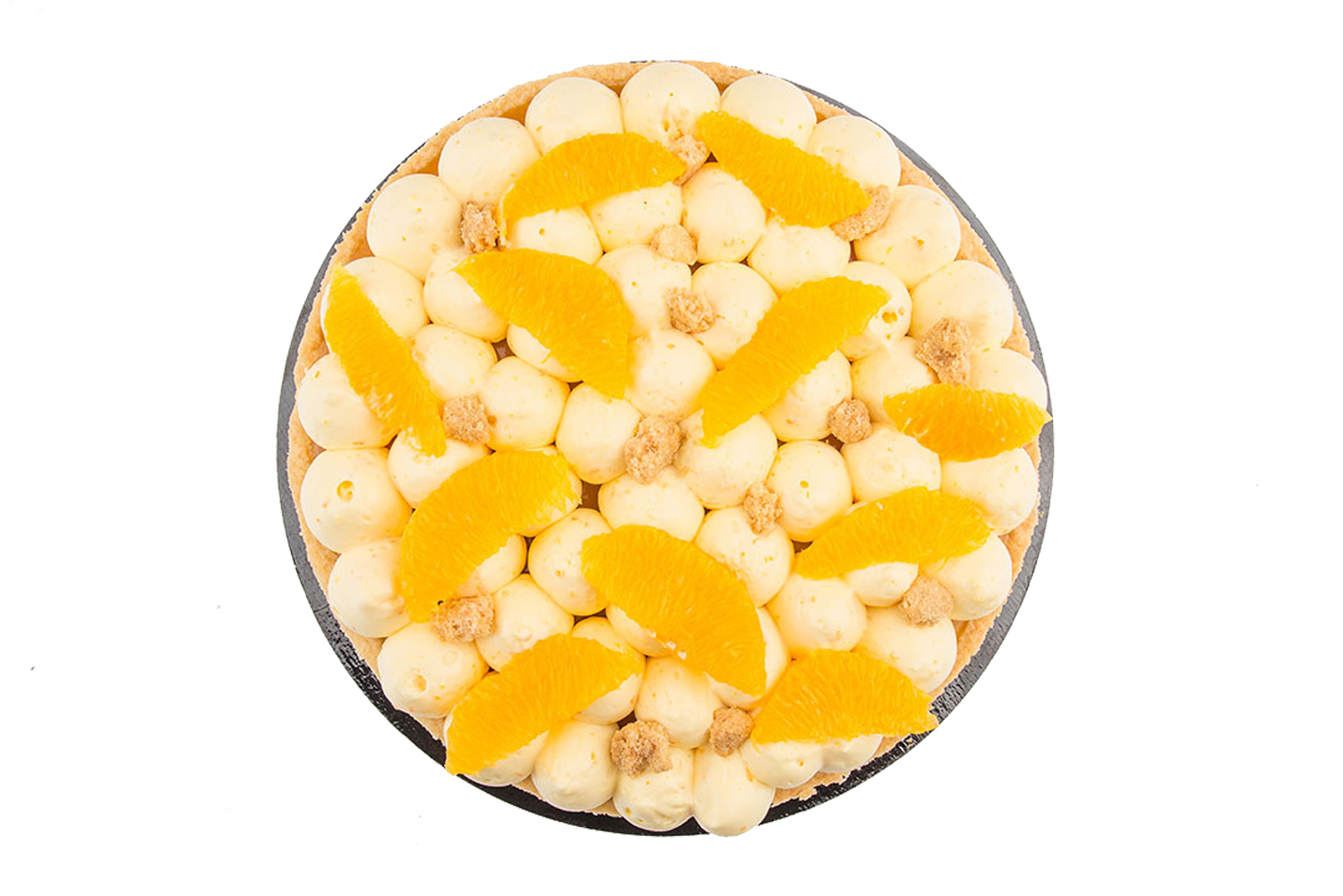 Tarta cu portocale si fructul pasiunii